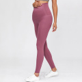 Calças elásticas de cintura alta leggings de ioga macia para mulher grávida